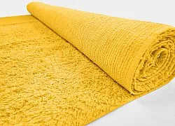 Hochflorteppiche - Alba Natural Cotton Shaggy (Gelb)