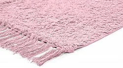 Hochflorteppiche - Alba Natural Cotton Shaggy (Hell-Pink)