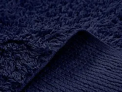 Hochflorteppiche - Alba Natural Cotton Shaggy (Dunkelblau)