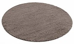 Runde Teppiche - Avafors Wool Bubble (braun)