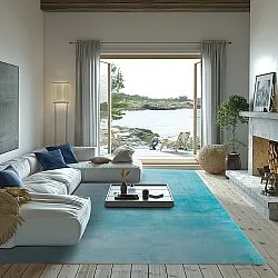 Wilton-Teppich - Artena (hellblau)