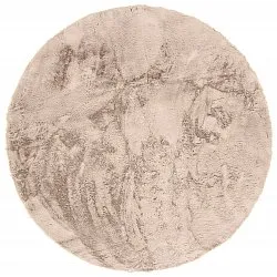 Runde Teppiche - Cloud Super Soft (taupe)