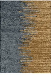 Wilton-Teppich - Mileto (grau/gold)