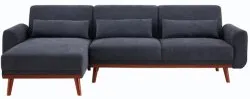 Schlafsofa - Texas (dunkelgrau)
