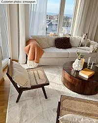 Hochflorteppiche - Aranga Super Soft Fur (beige)