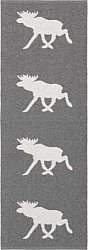 Kunststoffteppiche - Der Horred-Teppich Moose (grau)