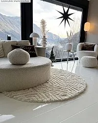 Runde Teppiche - Monti (offwhite)