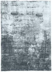 Viskose-teppich - Jodhpur Special Luxury Edition (blau/grau)