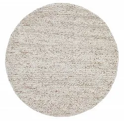Runde Teppiche - Avafors Wool Bubble (natural)