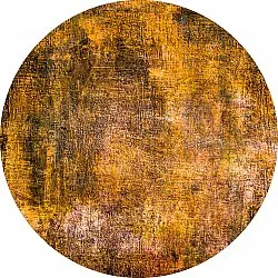 Rund Teppich - Biella (orange)