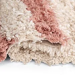Ovaler Teppich - Tropea Natural Cotton Shaggy (multi)