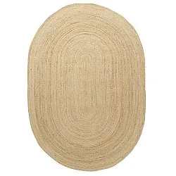 Ovaler Juteteppich - San Francisco (jute)