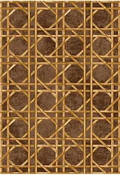 Wilton-Teppich - Pachino (braun/gold)