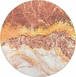 Rund Teppich - Padova (rosa/multi)