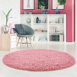 Runde Teppiche - Pastell (rosa)