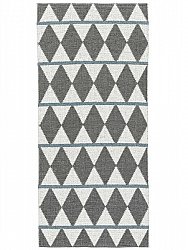 Kunststoffteppiche - Der Horred-Teppich Zigge (grau)