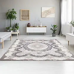 Wilton-Teppich - Sari (grau)
