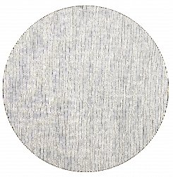 Runde Teppiche - Otago (schwarz/weiß)
