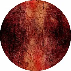 Rund Teppich - Wells (rot)