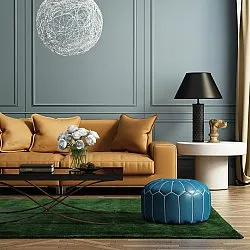 Recycled PET with viscose look (grün)