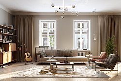 Wilton-Teppich - Castello (beige/weiß)