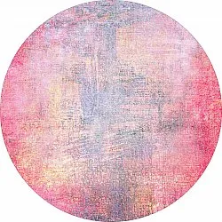 Rund Teppich - Perugia (rosa)
