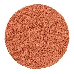 Rund Teppich - Combarro Solid Cotton Shaggy (hellorange)