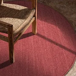 Rund Teppich - Hamilton (tiefrot)