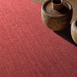Rund Teppich - Hamilton (tiefrot)