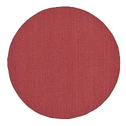 Rund Teppich - Hamilton (tiefrot)