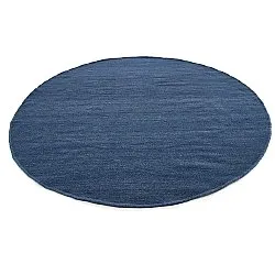 Rund Teppich - Hamilton (marineblau)