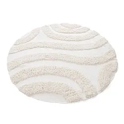 Rund Teppich - Sivota Natural Cotton Shaggy (cremefarben)