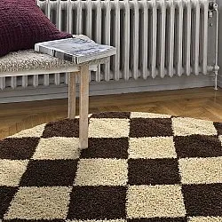 Runde Teppiche - Albi (braun/beige)