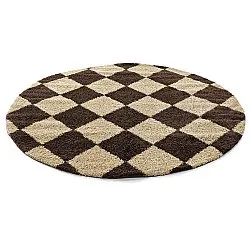 Runde Teppiche - Albi (braun/beige)