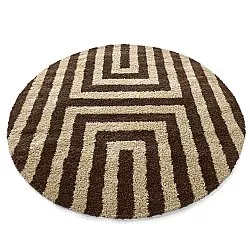 Runde Teppiche - Imilchil (beige/braun)