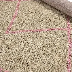 Runde Teppiche - Tiznit (beige/rosa)