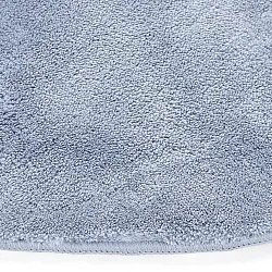 Runde Teppiche - Aranga Super Soft Fur (stahlblau)