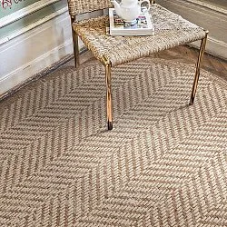 Rund Teppich - Indoor/Outdoor Donora (braun)