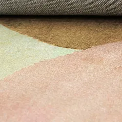 Rund Teppich - Lazio (beige/rosa)