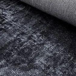 Rund Teppich - Lynton (schwarz)