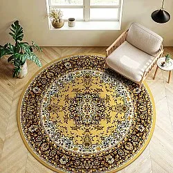 Rund Teppich - Peking (gold)