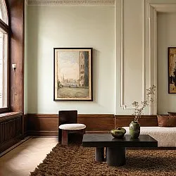 Hochflorteppiche - Melilla Hand Woven Wool Shaggy (braun)