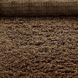 Hochflorteppiche - Melilla Hand Woven Wool Shaggy (braun)
