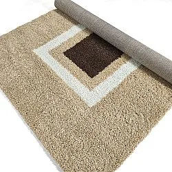Hochflorteppiche - Alsace (beige/weiß/braun)