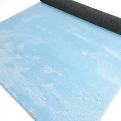 Hochflorteppiche - Aranga Super Soft Fur (hellblau)