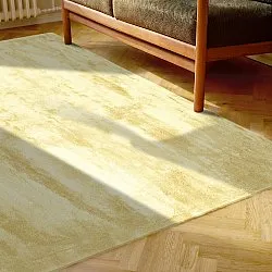Hochflorteppiche - Aranga Super Soft Fur (hellgelb)