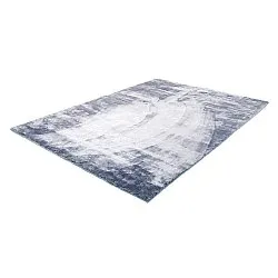 Hochflorteppiche - Aranga Super Soft Fur (stahlblau)