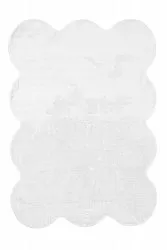 Welligem Hochflorteppich - Aranga Super Soft Fur (weiß)
