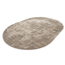 Ovaler Hochflorteppich - Aranga Super Soft Fur (braun)