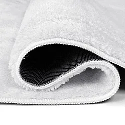 Ovaler Hochflorteppich - Aranga Super Soft Fur (weiß)